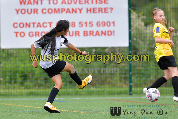 20210821-111140A London Bees Academy U14 v Kent Football United Girls U14