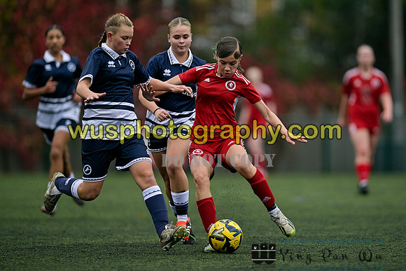 20241026-104132D Millwall Lionesses U16 v Welling United Academy Girls U16