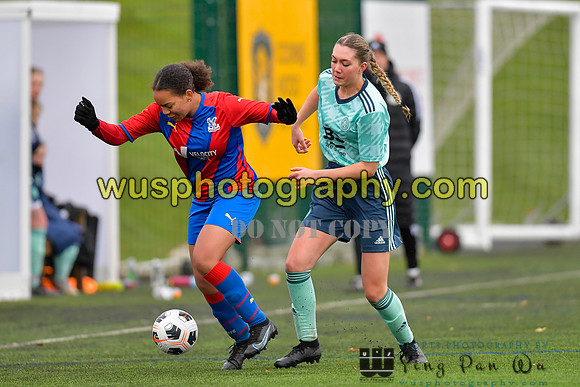 20211127-121719A Crystal Palace FC Girls U16 v Leicester City Women's FC Blues U16
