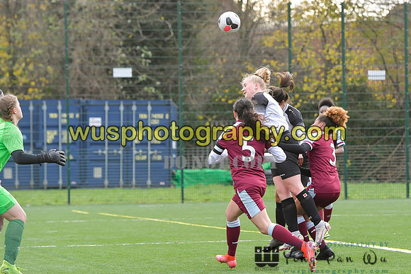 20211211-114104 West Ham United Academy Girls U16 v London Bees Academy U16