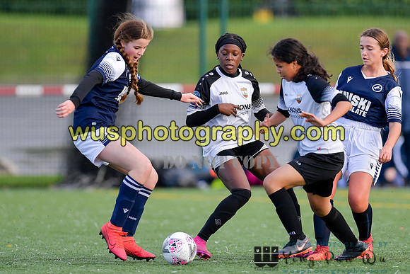 20201031-145925 London Bees Academy U14 v Millwall Lionesses Girls U14