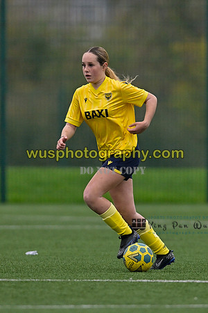 20241109-100647A West Ham United Performance Claret Girls U14 v Oxford United Girls U14