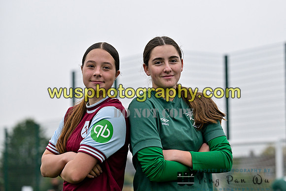 20241109-140207 West Ham United Warriors Girls U16 v Charlton Athletic Academy Girls U16