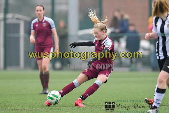 20220115-131407B West Ham United Academy Girls U14 v Notts County FC Girls U14