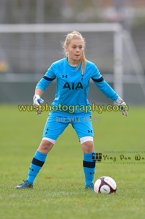 20161002-112847 Tottenham Hotspur Girls U14 v Writtle Minors FC Girls U14
