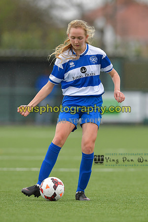 20180415-154627 Queens Park Rangers Girls U16 v Tottenham Hotspur Girls U15