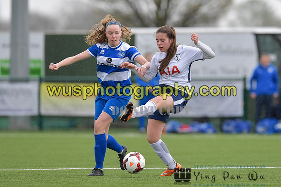 20180415-162514 Queens Park Rangers Girls U16 v Tottenham Hotspur Girls U15