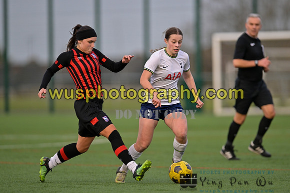 20230201-154348C Tottenham Hotspur Women FC WSL Academy U21 v Ipswich Town Women FC U21