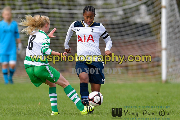 20161002-104631-4 Tottenham Hotspur Girls U14 v Writtle Minors FC Girls U14