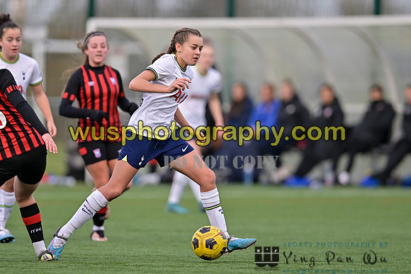 20230201-152157 Tottenham Hotspur Women FC WSL Academy U21 v Ipswich Town Women FC U21
