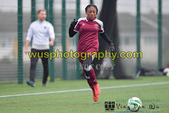 20220115-131329A West Ham United Academy Girls U14 v Notts County FC Girls U14
