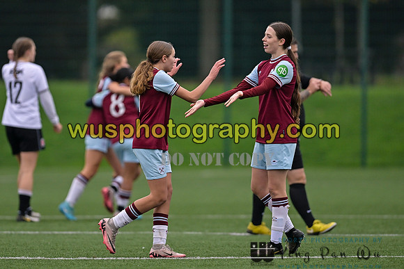 20241109-135246 West Ham United Warriors Girls U16 v Charlton Athletic Academy Girls U16