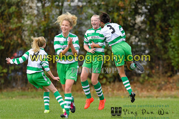 20161002-104511-3 Tottenham Hotspur Girls U14 v Writtle Minors FC Girls U14