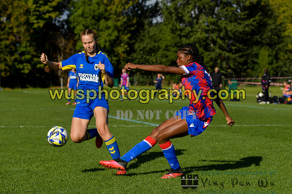 20221015-111830 AFC Wimbledon Girls U14 v Crystal Palace FC Girls U14