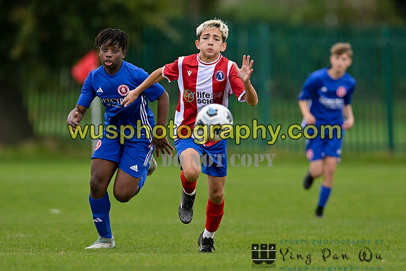 20241012-120934A Welling United Academy Boys U13 v Dorking Wanderers Academy Boys U13