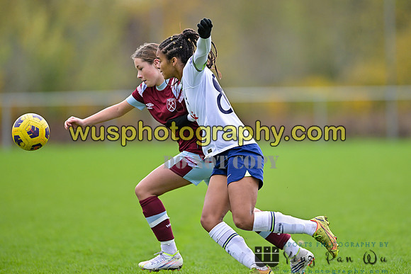 20221119-112155A Tottenham Hotspur Women FC Academy U15 v West Ham United Academy Girls U15