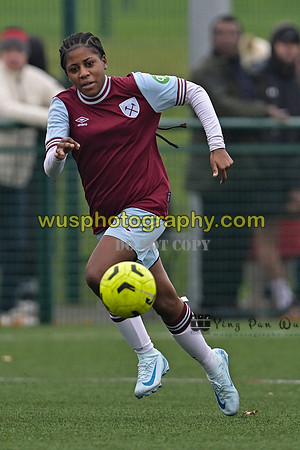 20241130-111408A West Ham United Warriors Girls U14 v Fareham Town Youth FC Girls U14