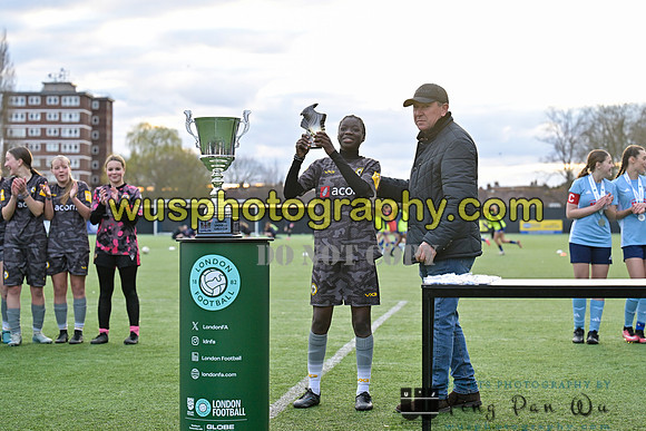 20250316-173313 Cray Wanderers Youth FC Girls U15 v Hashtag United Girls U15