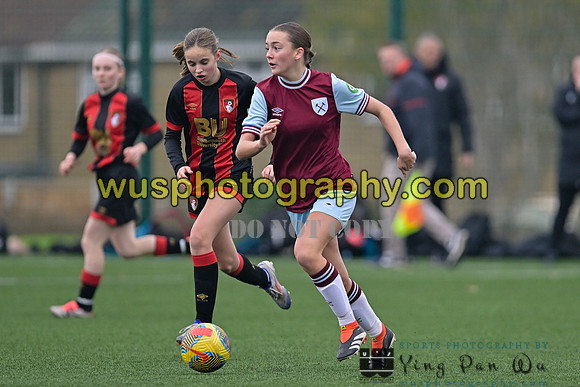20241130-121143 West Ham United Warriors Girls U16 v AFC Bournemouth Girls Academy U16