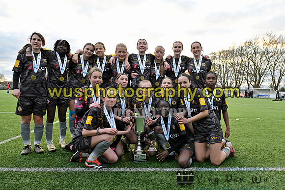 20250316-173608 Cray Wanderers Youth FC Girls U15 v Hashtag United Girls U15