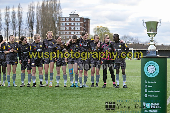 20250316-173322 Cray Wanderers Youth FC Girls U15 v Hashtag United Girls U15