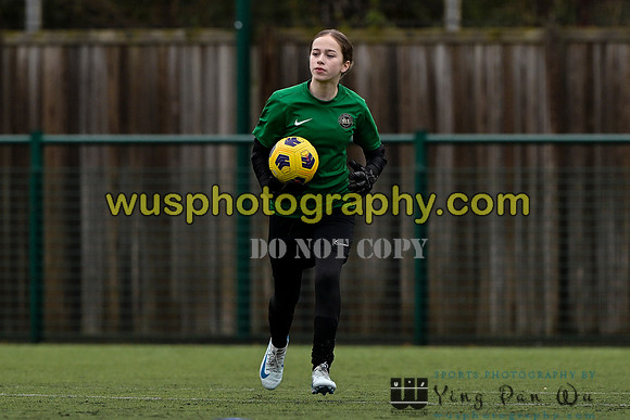 20250222-103722 Millwall Lionesses U12 v New Level Soccer Girls U12