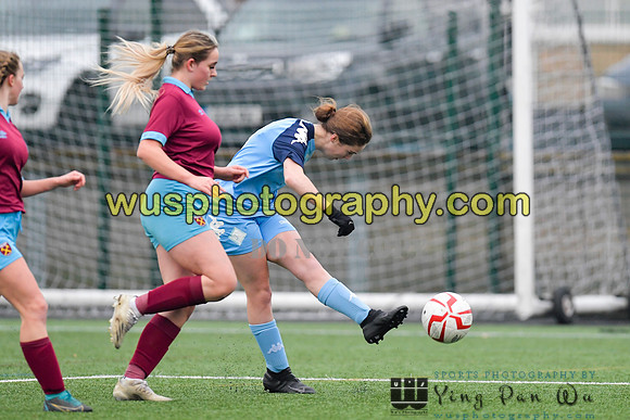 20220115-151232 West Ham United Performance Girls U16 v London City Lionesses U16