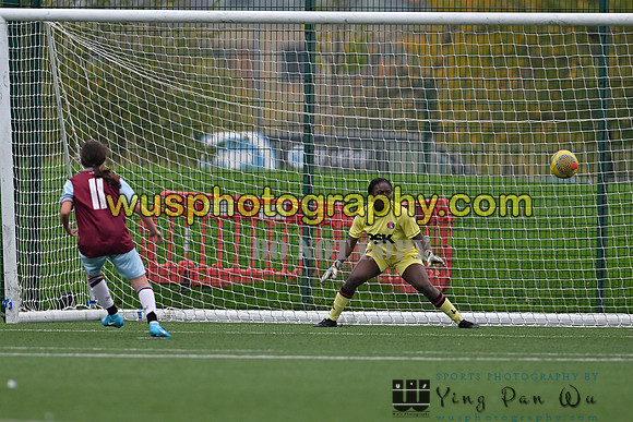 20241109-124023 West Ham United Warriors Girls U16 v Charlton Athletic Academy Girls U16