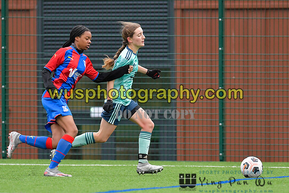20211127-124137A Crystal Palace FC Girls U16 v Leicester City Women's FC Blues U16