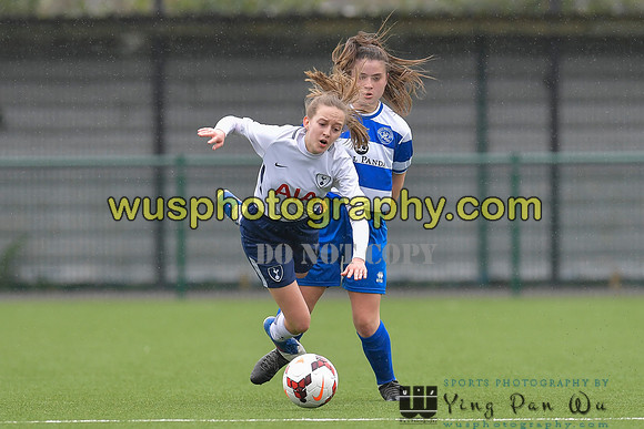 20180415-155202C Queens Park Rangers Girls U16 v Tottenham Hotspur Girls U15
