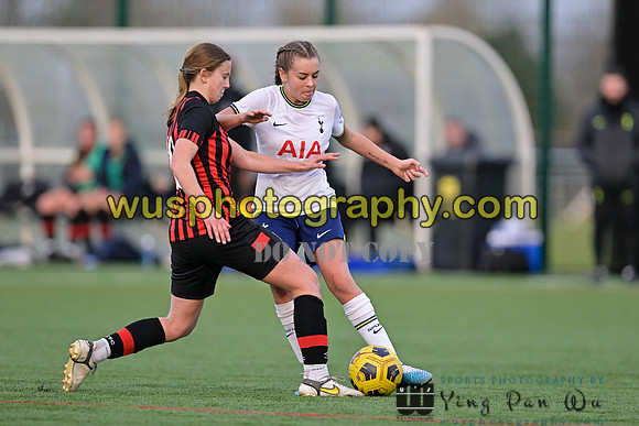 20230201-154001 Tottenham Hotspur Women FC WSL Academy U21 v Ipswich Town Women FC U21