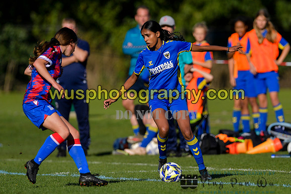 20221015-104228E AFC Wimbledon Girls U14 v Crystal Palace FC Girls U14