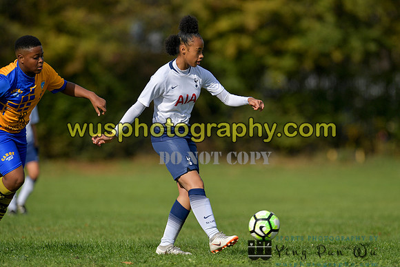20181007-114330B Tottenham Hotspur Girls U14 v White Star Boys U14
