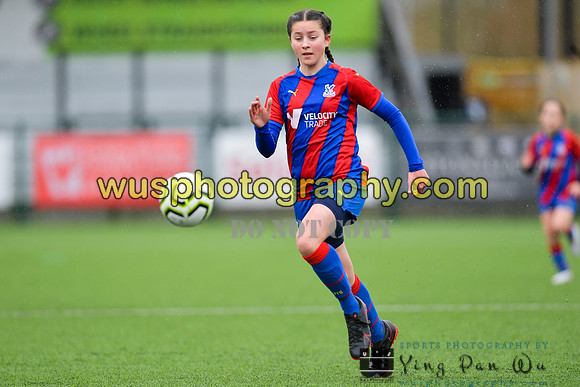 20220313-114027B Crystal Palace FC Girls U12 v Kew Park Rangers Girls U12 Reds