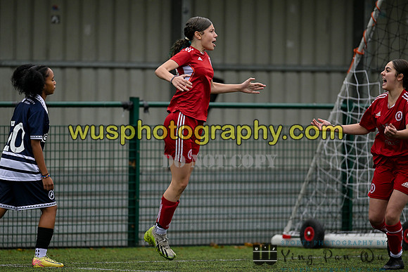 20241026-110248 Millwall Lionesses U16 v Welling United Academy Girls U16