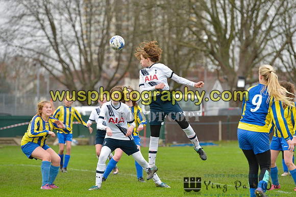 20160206-122949-2 Tottenham Hotspur Girls U14 v Harvesters FC Girls U14
