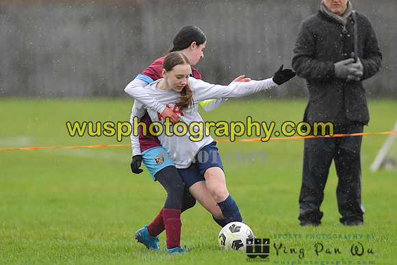 20220108-101440A Tottenham Hotspur Women FC JTP U15 v West Ham United Performance Girls U16