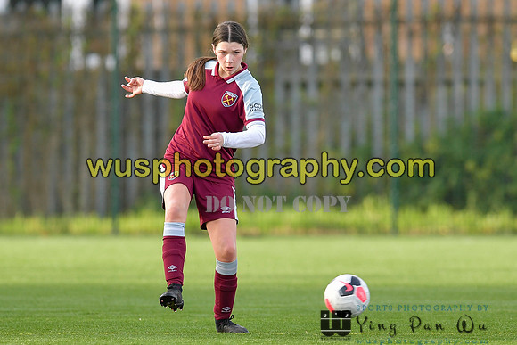20211211-110237A West Ham United Academy Girls U16 v London Bees Academy U16