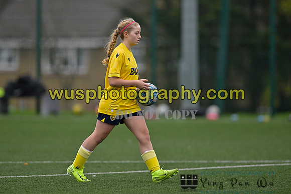20241109-115558 West Ham United Performance Claret Girls U14 v Oxford United Girls U14