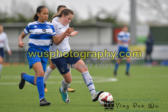 20180415-165629 Queens Park Rangers Girls U16 v Tottenham Hotspur Girls U15