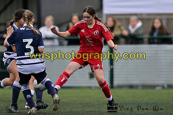 20241026-111250 Millwall Lionesses U16 v Welling United Academy Girls U16