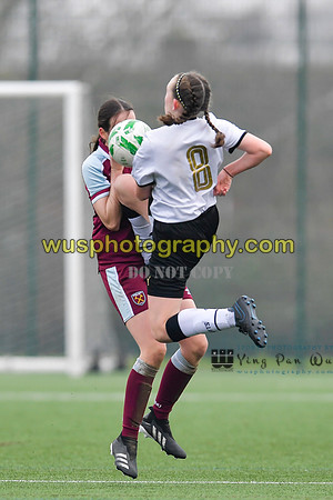 20220115-132730 West Ham United Academy Girls U14 v Notts County FC Girls U14