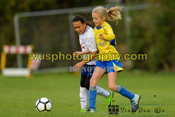 20171028-105214 Tottenham Hotspur Girls U11 v St Albans City Youth Girls U11 South