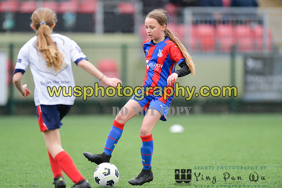 20220313-124225 Crystal Palace FC Girls U12 v Kew Park Rangers Girls U12 Reds