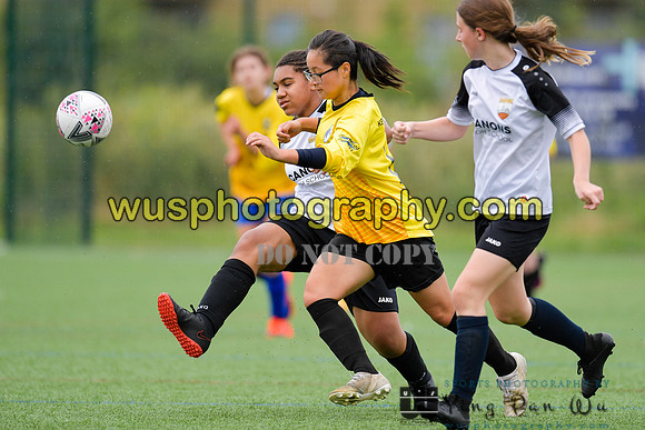 20210821-113732A London Bees Academy U14 v Kent Football United Girls U14