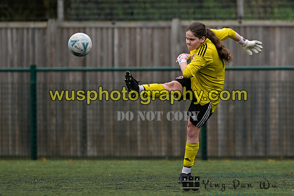 20241026-105303 Millwall Lionesses U16 v Welling United Academy Girls U16
