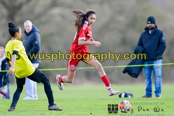20220312-122641C Watford Ladies FC U14 Warriors v Welling United Girls U14