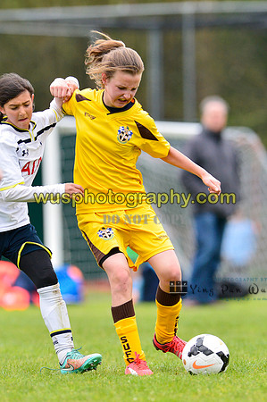 20150426-112254-3 Tottenham Hotspurs Girls U11 v Sutton United Girls U11