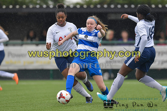 20180415-162117E Queens Park Rangers Girls U16 v Tottenham Hotspur Girls U15