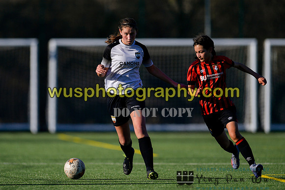 20220319-154810 London Bees Academy U14 v AFC Bournemouth Girls U14
